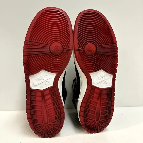 VERY GOOD Nike SB Nike SB Dunk High Bred "Rivals Pack" Basketball Men's 12 - Picture 12 of 13